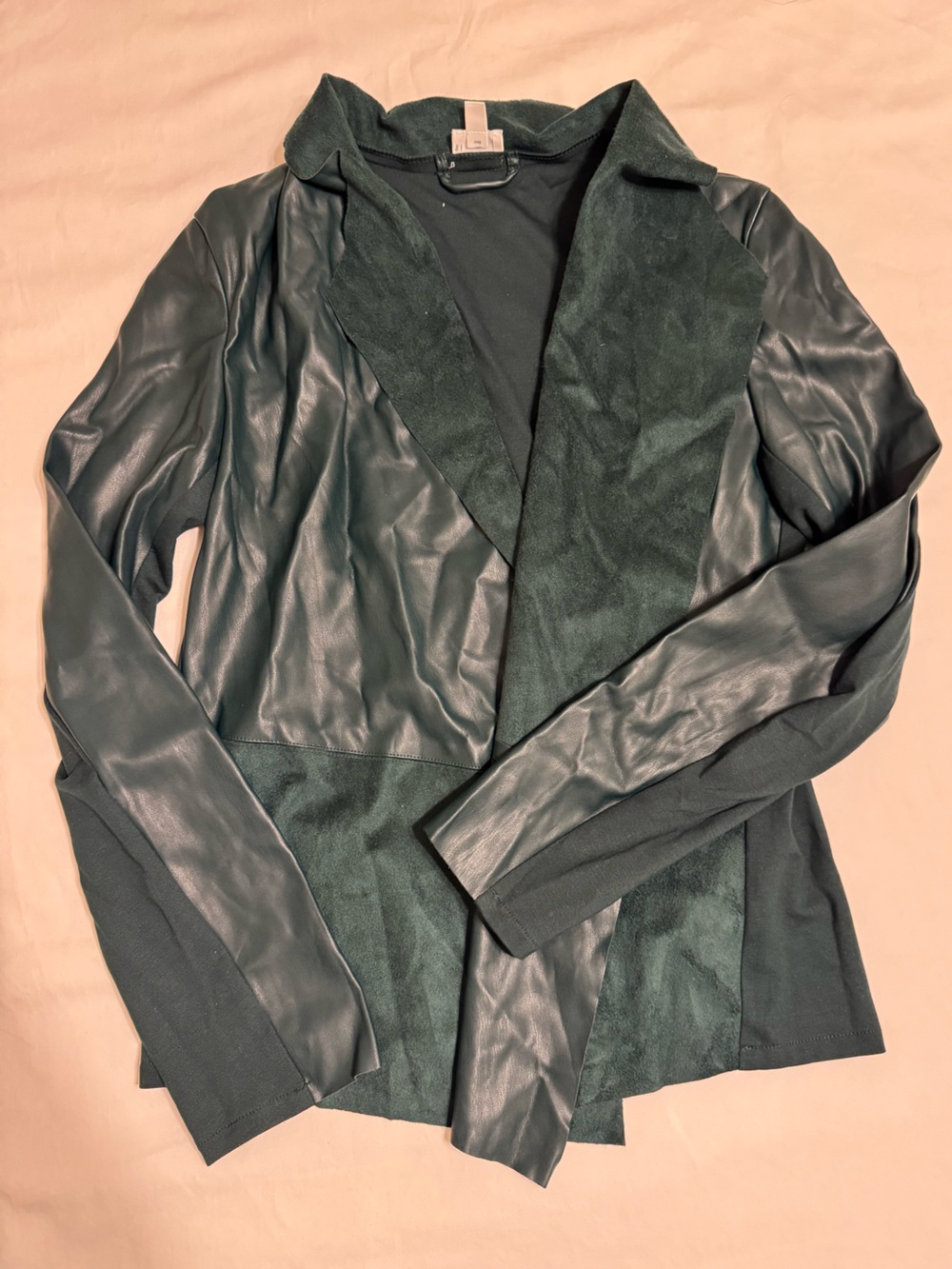 Dressbarn Dark Green Overcoat